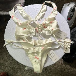 For love and lemons two piece bathing suit